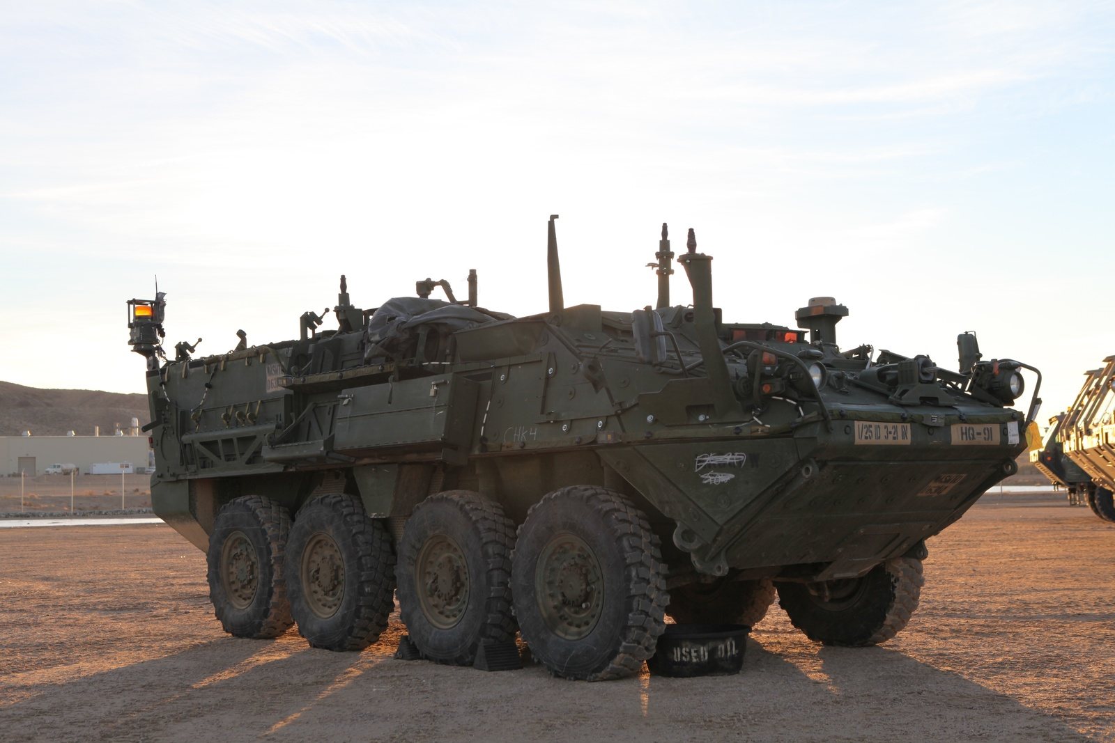 Stryker standing by
