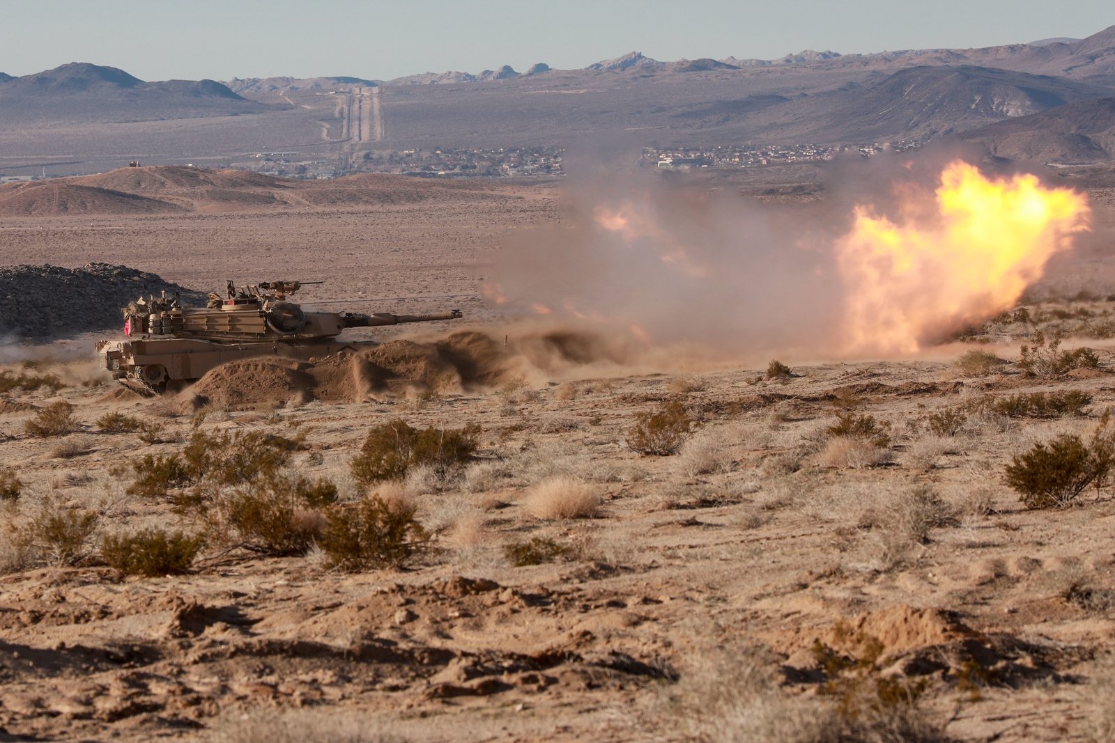 Abrams range day