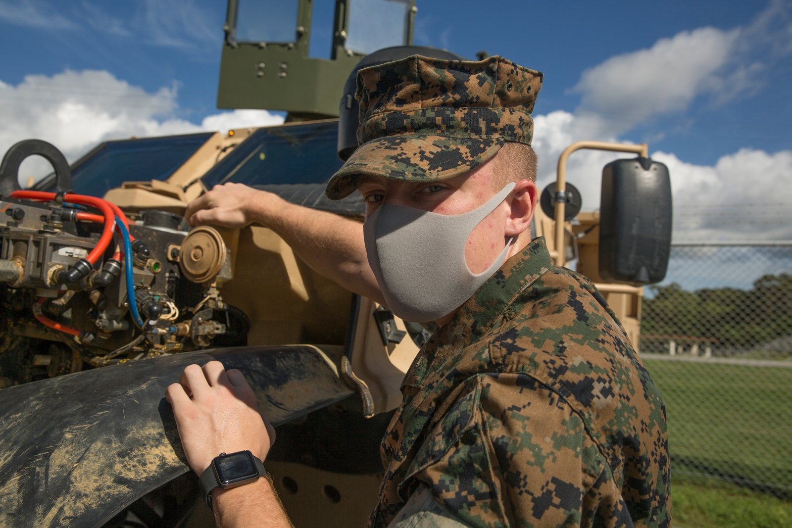JLTV driver’s seat