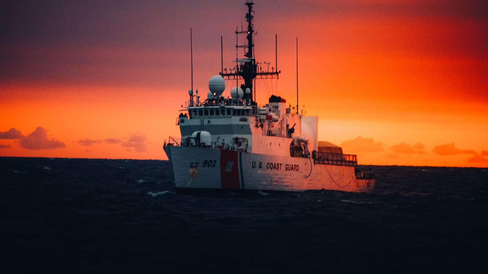 Coast Guard on watch