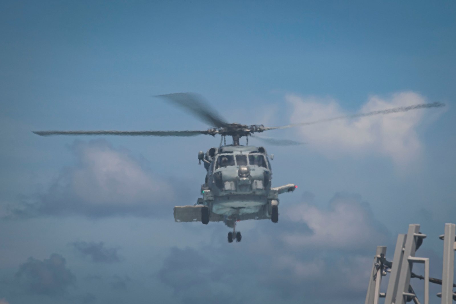 Coming in to land